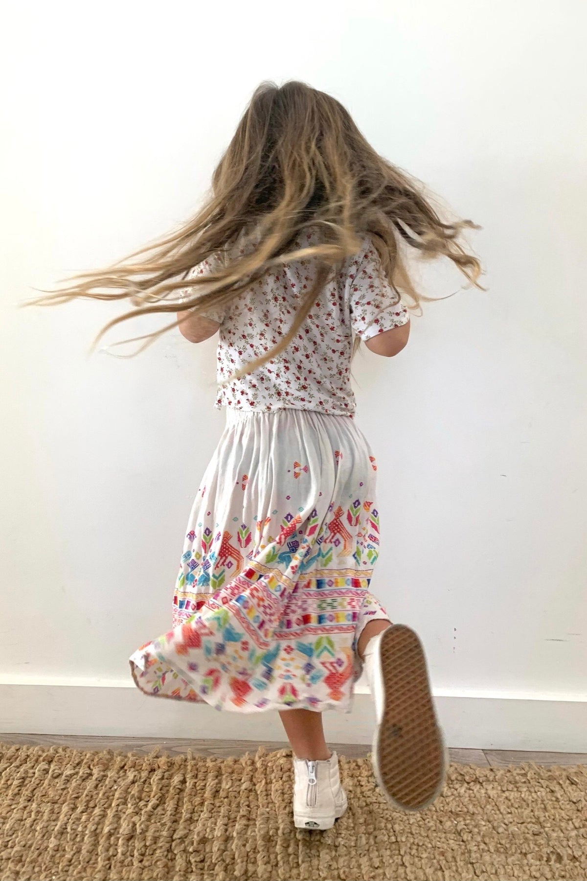 Little Huichol Gypsy Skirt