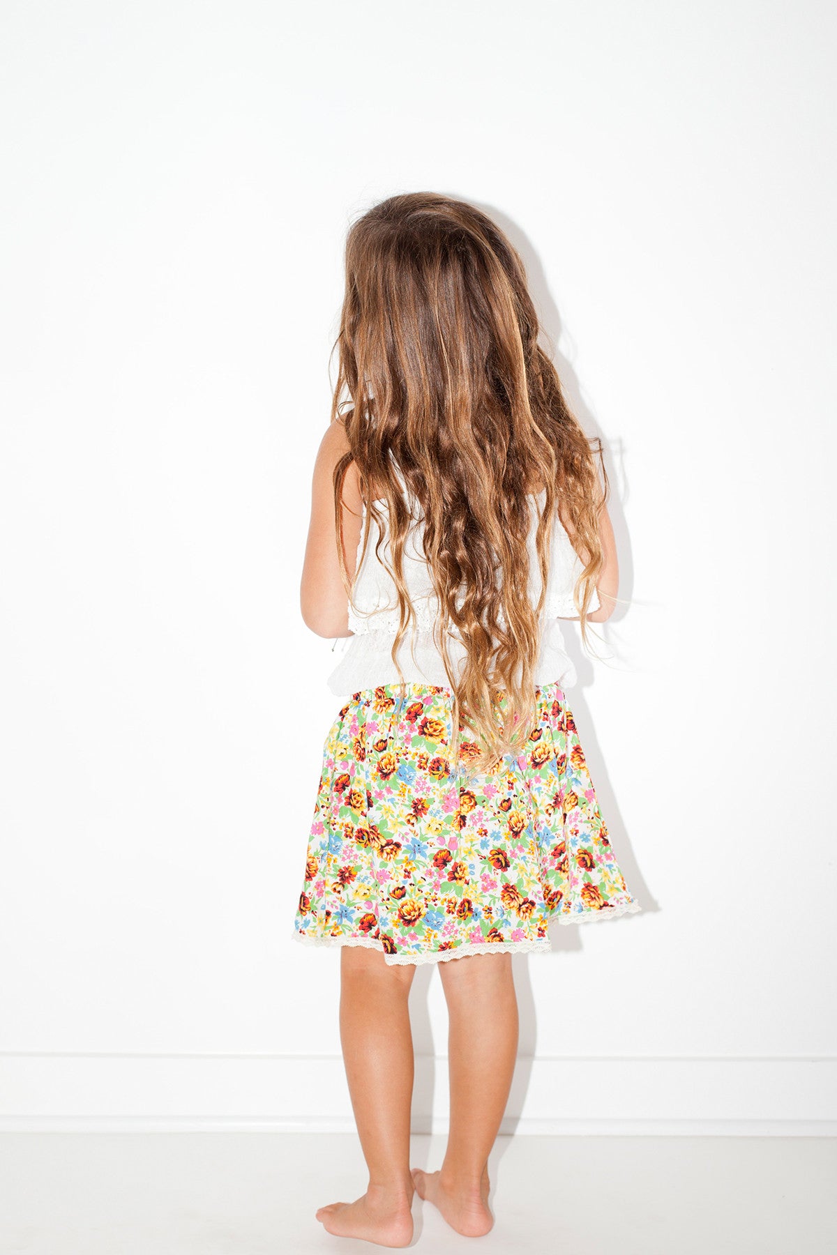 Little Watercolor Orleans Skirt