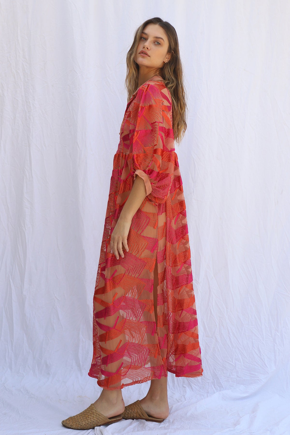 Desert Sky Medellin Dress with Slip