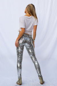 Staying Alive Sequins Leggings