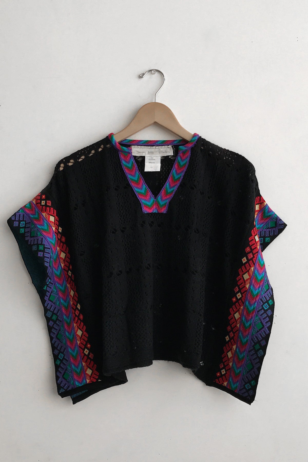 Black Huichol Knit