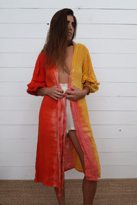 Tie Dye Vienne Kimono